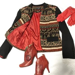 Mario Serrani embroidered blazer